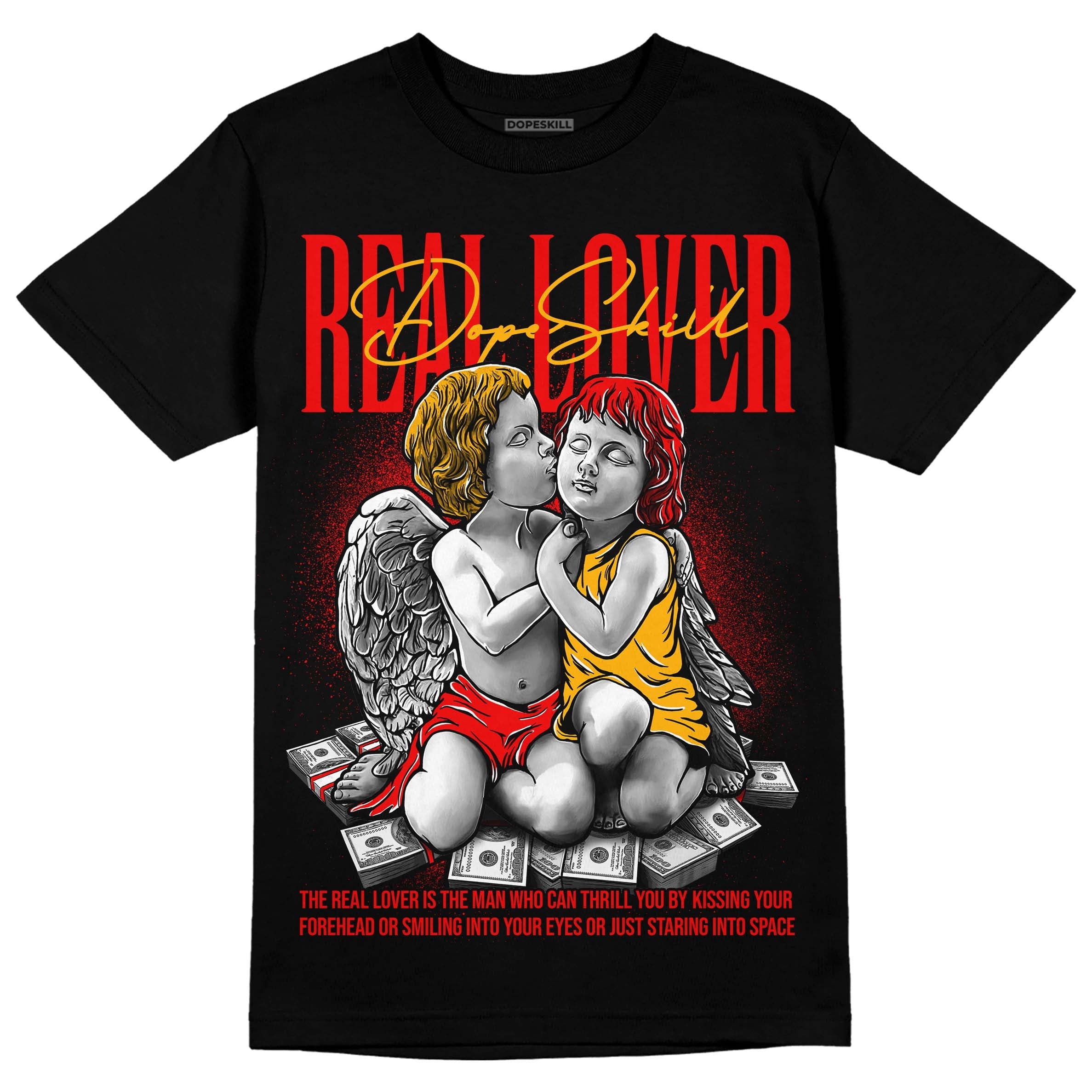 Red Collection superstreetwear T-Shirt Real Lover Graphic