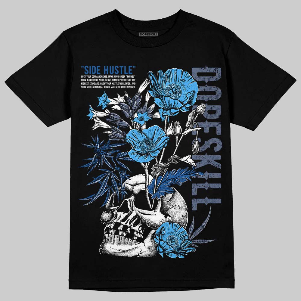 Diffused Blue 11s superstreetwear T-Shirt Side Hustle Graphic
