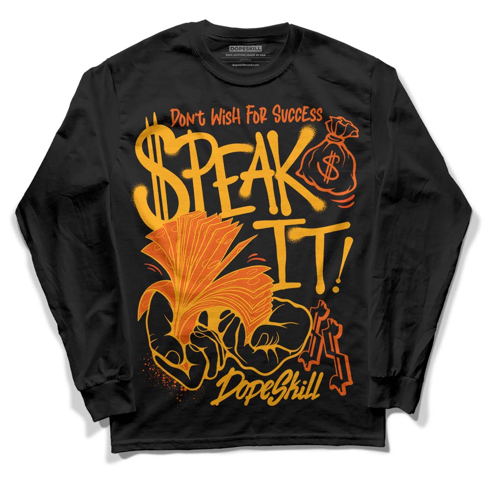Black Taxi 12s superstreetwear Long Sleeve T-Shirt Speak It Graphic