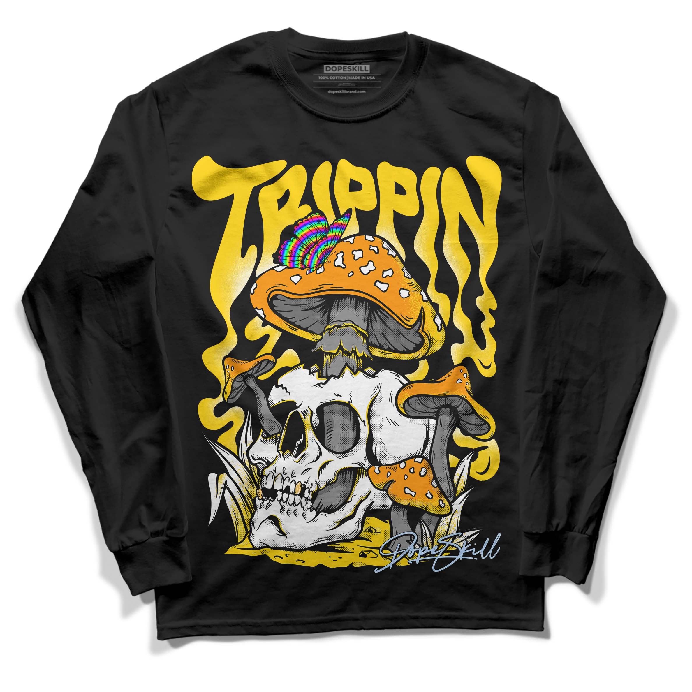 Yellow Ochre 6s superstreetwear Long Sleeve T-Shirt Trippin Graphic