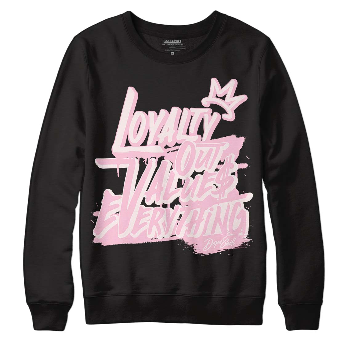 Dunk Low Pink Foam superstreetwear Sweatshirt LOVE Graphic