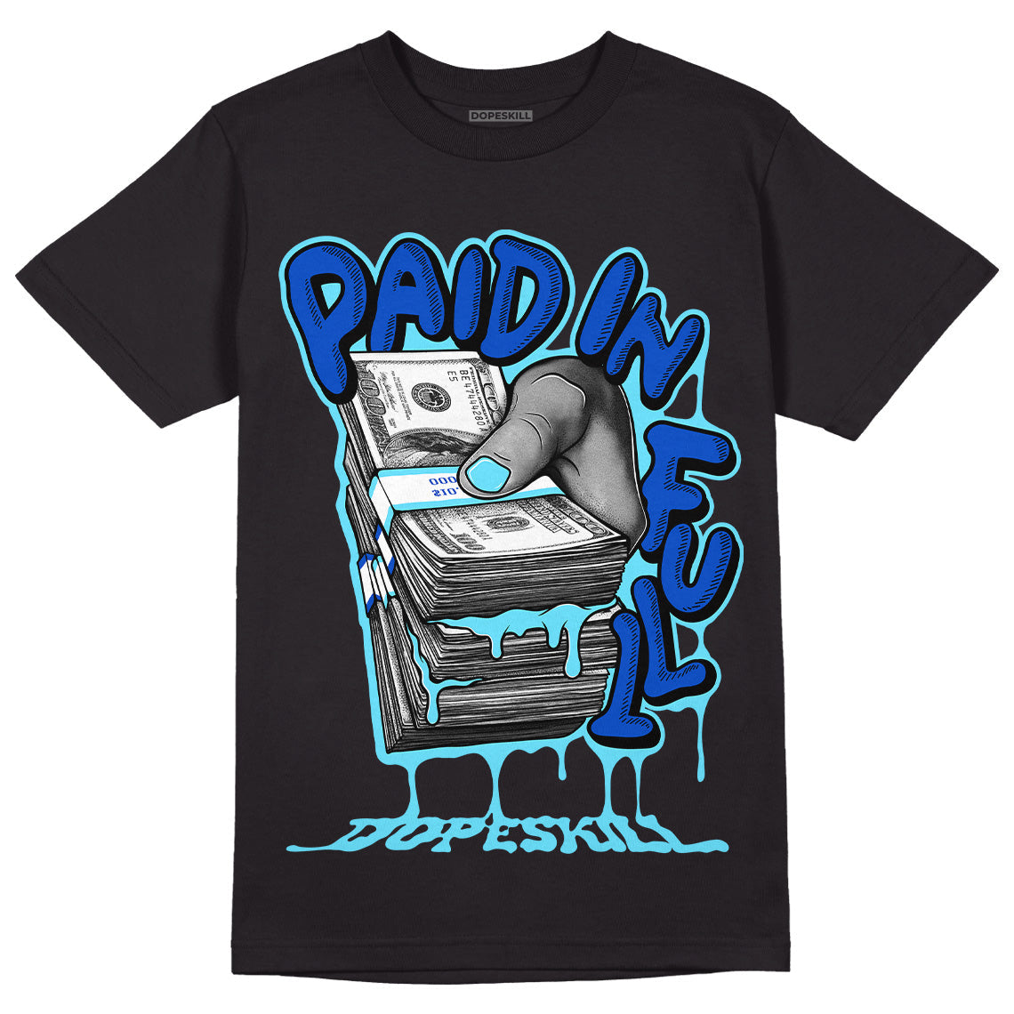 SB Dunk Argon superstreetwear T-Shirt Paid In Full Graphic