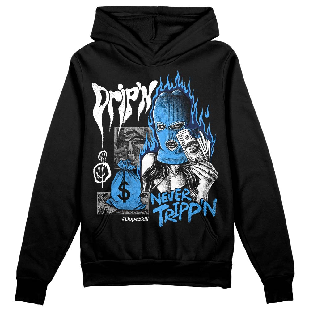 AJ Spizike White Obsidian superstreetwear Hoodie Sweatshirt Drip'n Never Tripp'n Graphic
