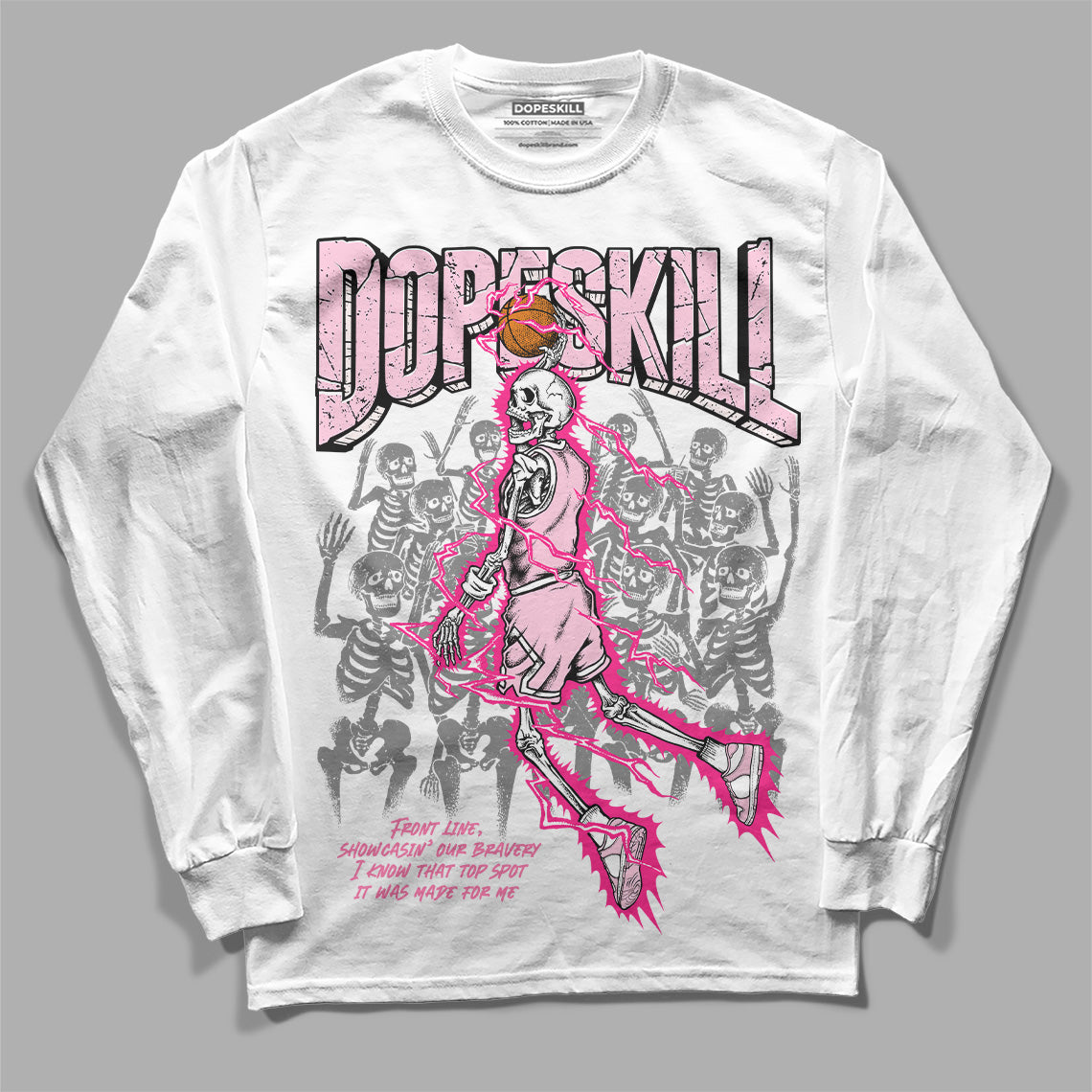 Dunk Low Pink Foam superstreetwear Long Sleeve T-Shirt Thunder Dunk Graphic