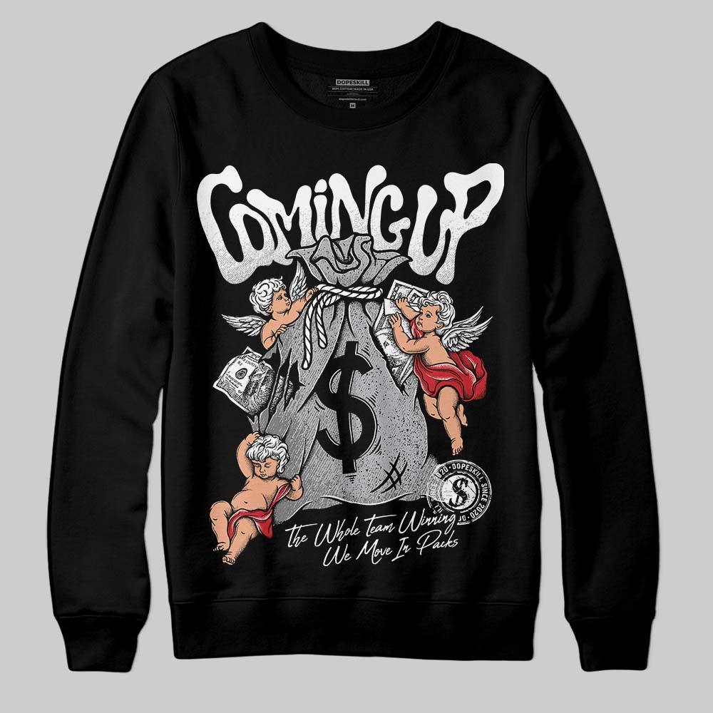 White Cement 4s superstreetwear Sweatshirt Money Bag Coming Up Graphic