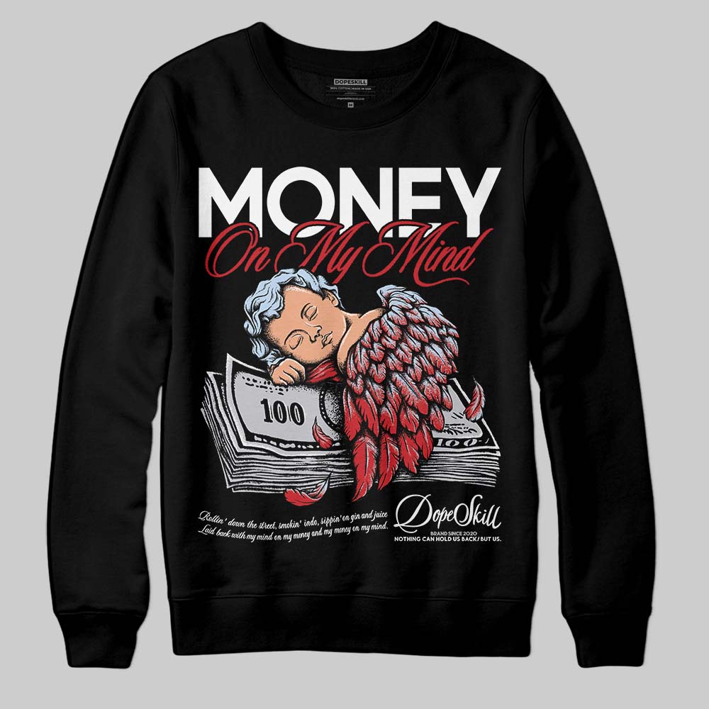 Black Metallic Reimagined 5s superstreetwear Sweatshirt MOMM Graphic