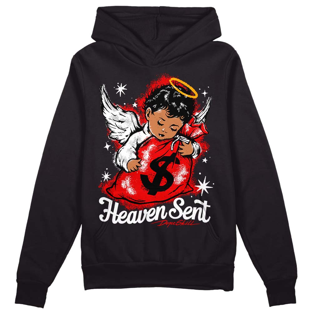 Cherry 12s superstreetwear Hoodie Sweatshirt Heaven Sent Graphic