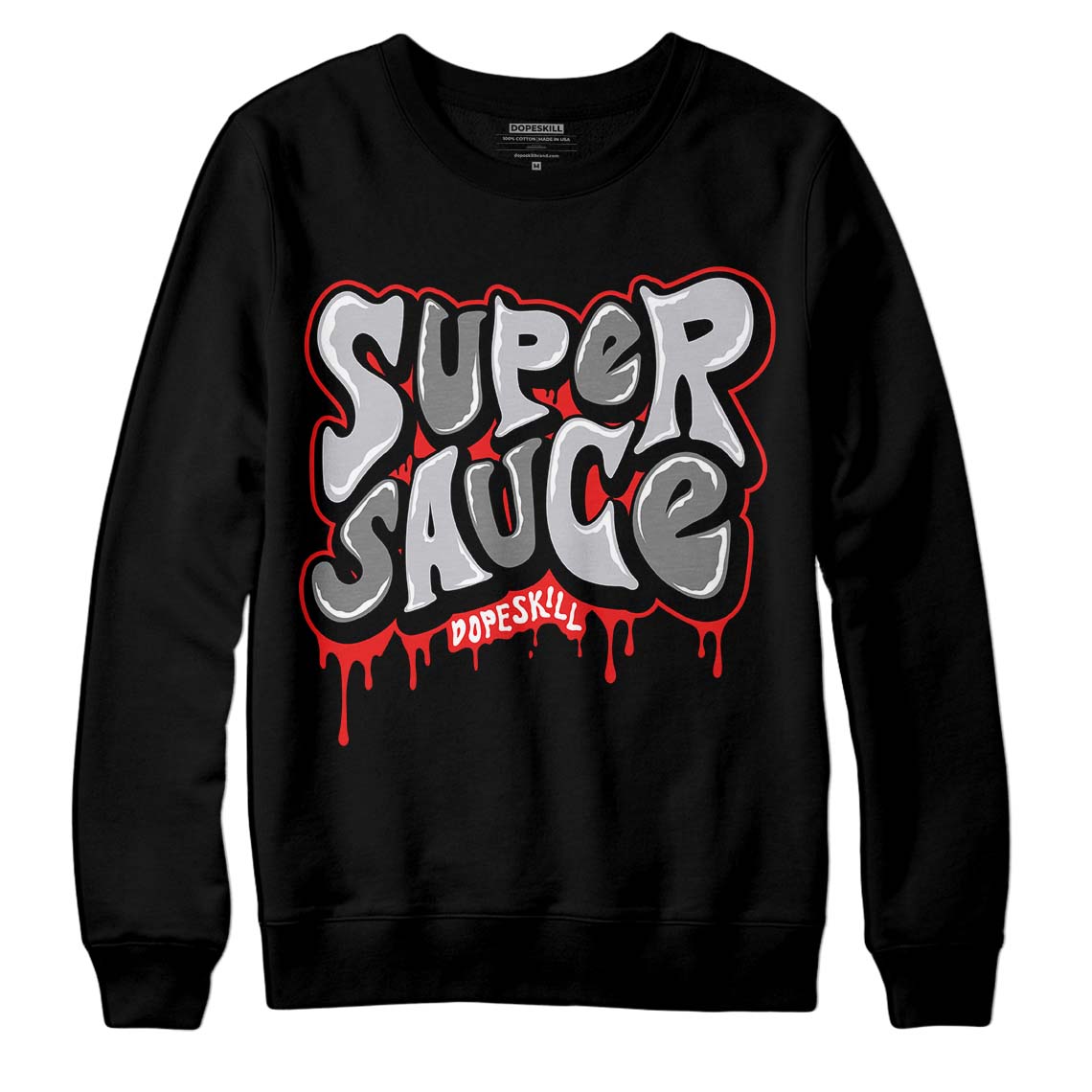 Grey Collection superstreetwear Sweatshirt Super Sauce Graphic
