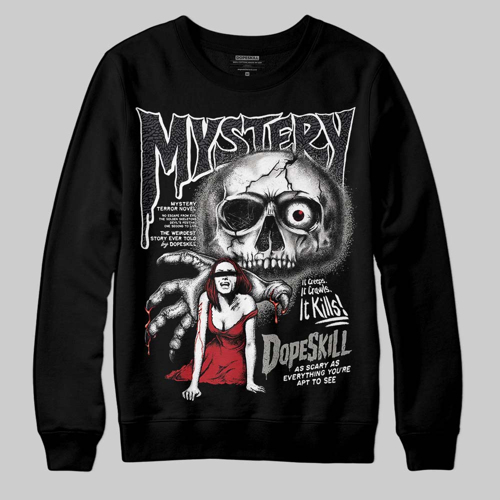 Black Cat 3s superstreetwear Sweatshirt Mystery Ghostly Grasp Graphic