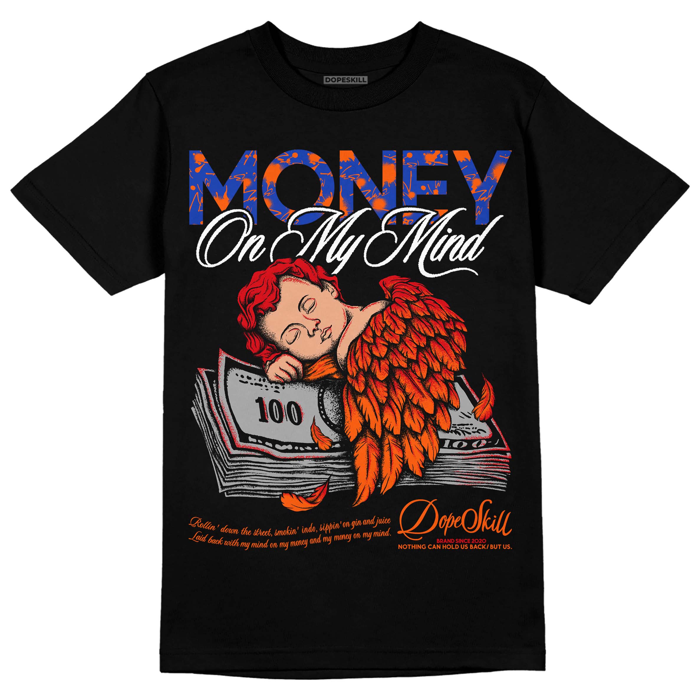 Dunk Low Futura Orange Blaze superstreetwear T-Shirt MOMM Graphic