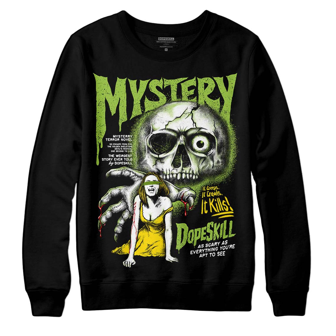 Dunk 'Chlorophyll' superstreetwear Sweatshirt Mystery Ghostly Grasp Graphic