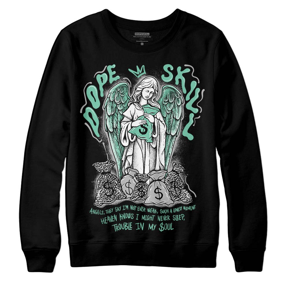 Green Glow 3s superstreetwear Sweatshirt Angels Graphic