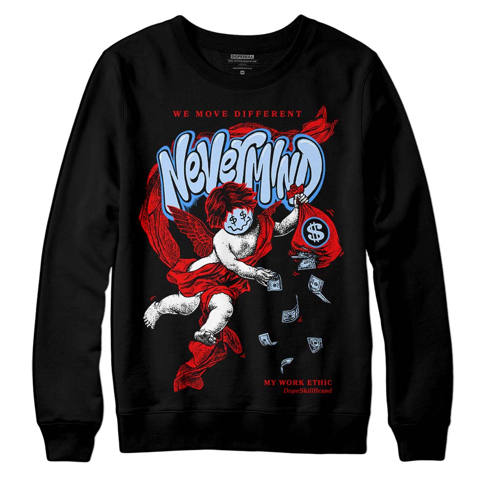 Cherry 11s superstreetwear Sweatshirt Nevermind Graphic