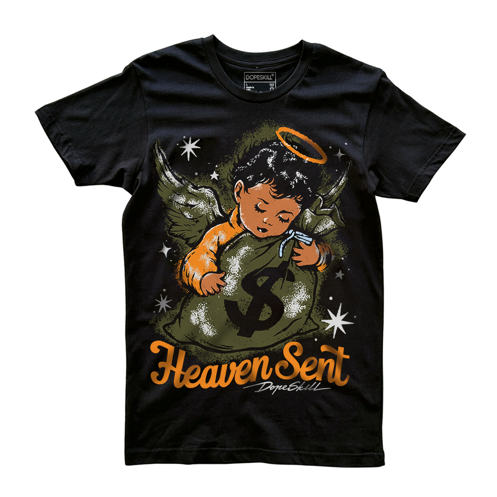 Olive 5s superstreetwear T-Shirt Heaven Sent Graphic
