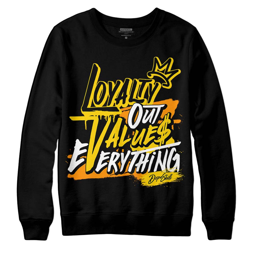 Yellow Ochre 6s superstreetwear Sweatshirt LOVE Graphic
