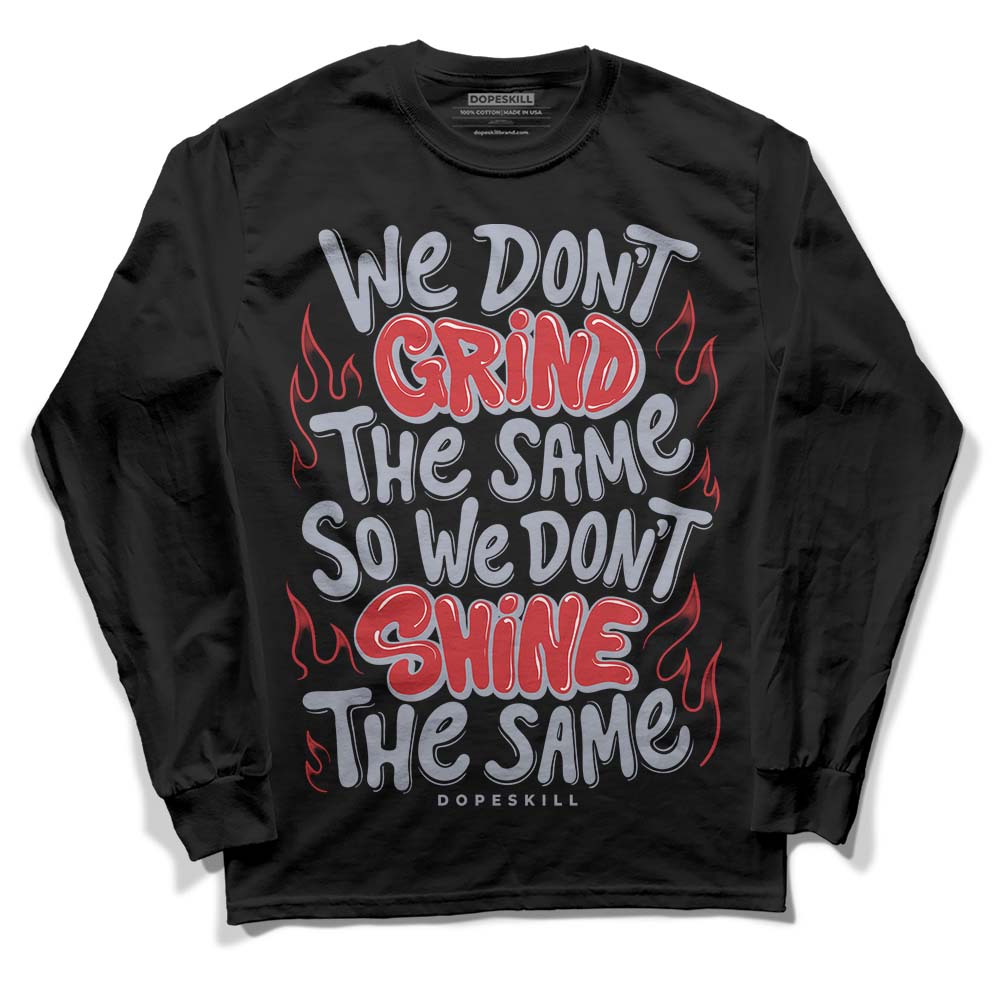 Bred Reimagined 4s superstreetwear Long Sleeve T-Shirt Grind Shine Graphic