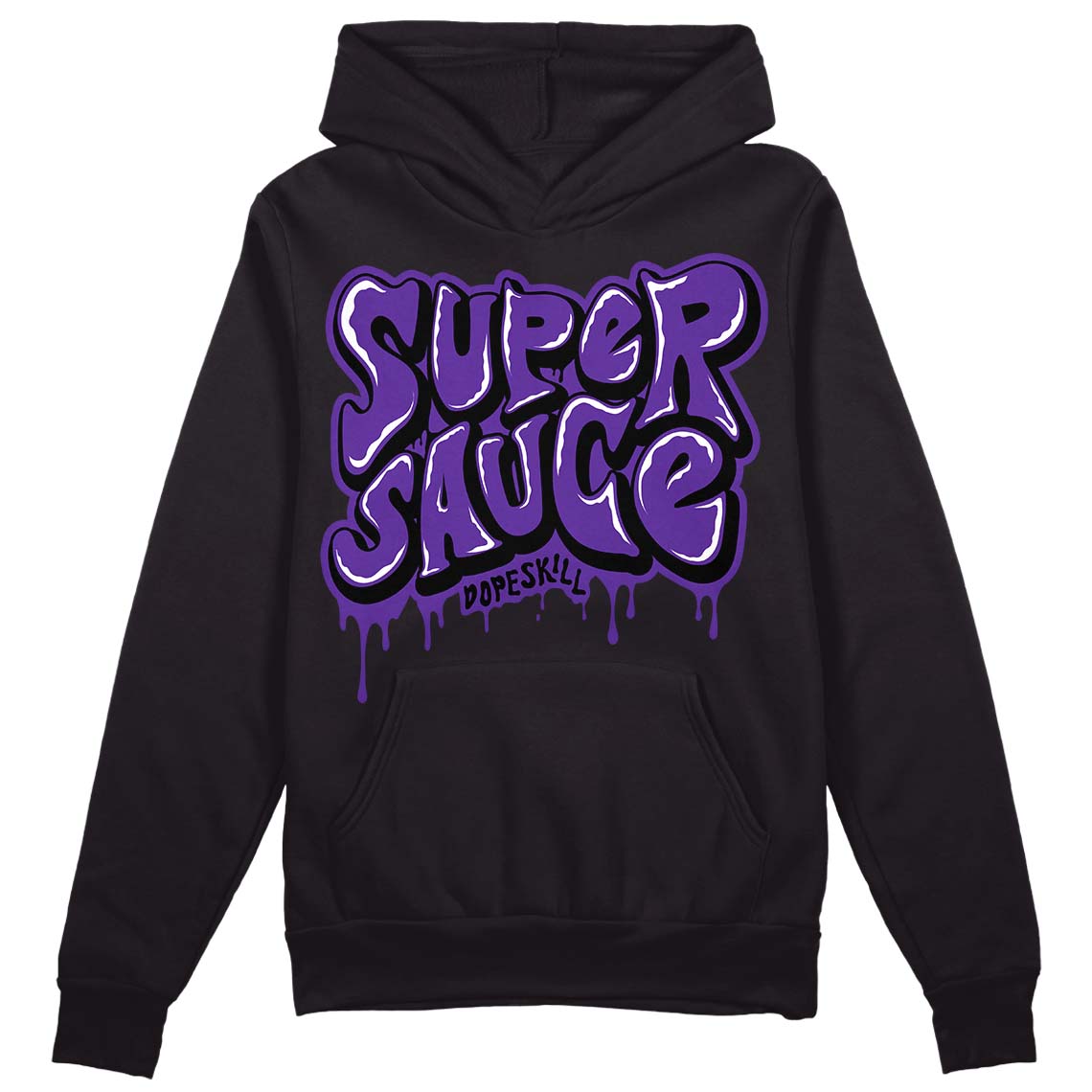 PURPLE Collection superstreetwear Hoodie Sweatshirt Super Sauce Graphic