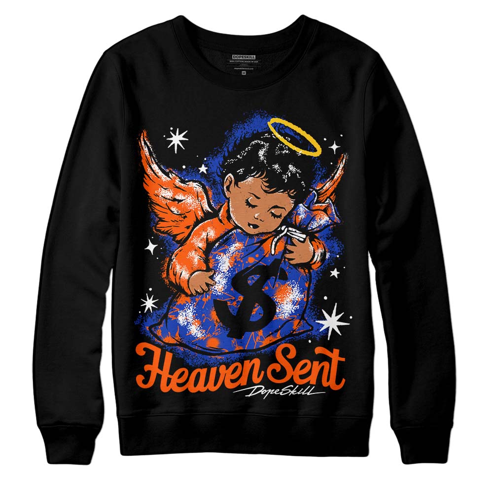 Dunk Futura Orange Blaze superstreetwear Sweatshirt Heaven Sent Graphic