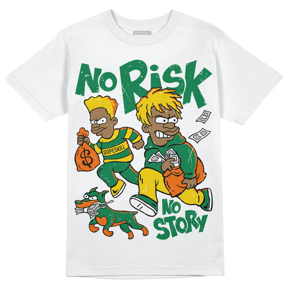 Green Collection superstreetwear T-Shirt No Risk No Story Graphic