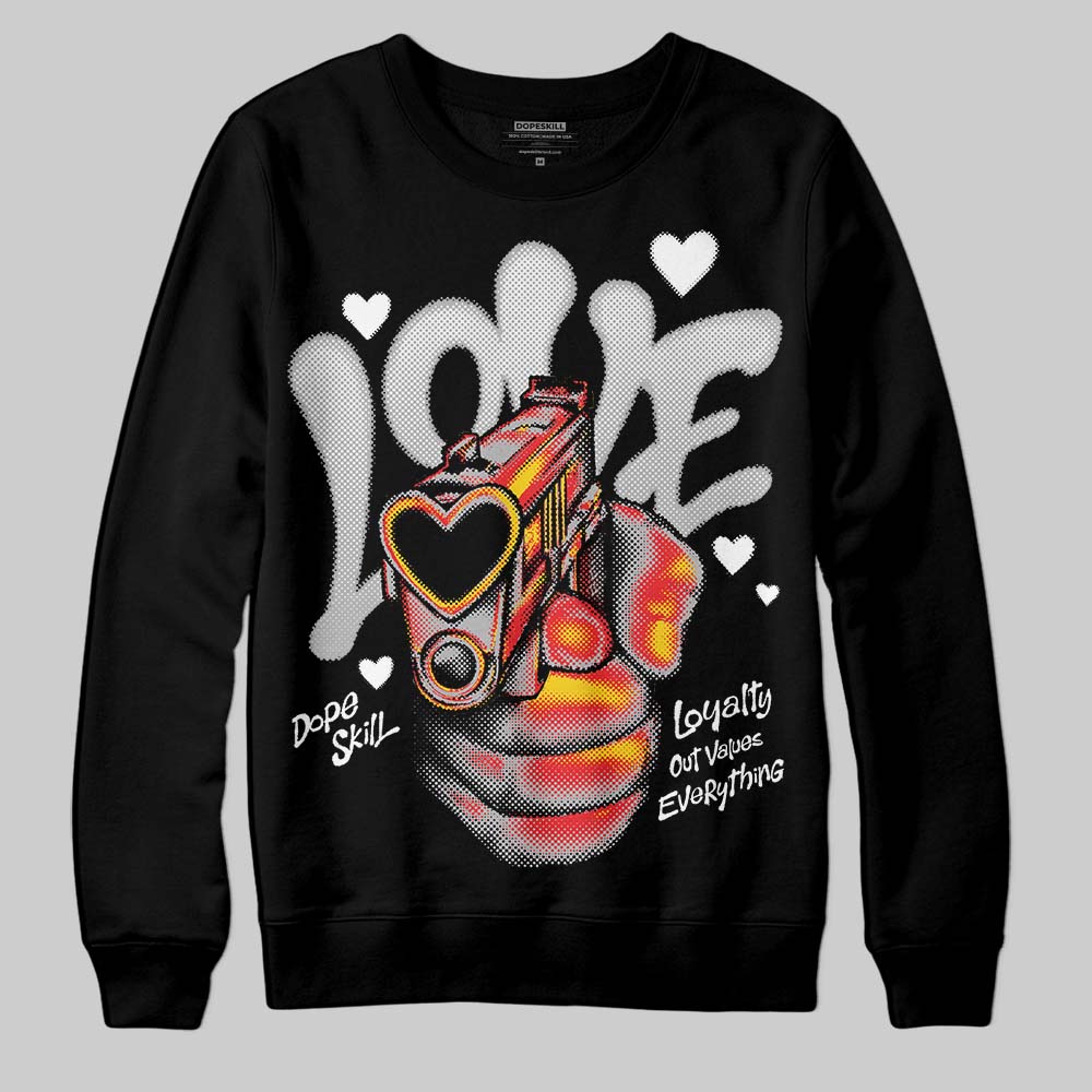 Dunk Panda White Black superstreetwear Sweatshirt Love Shot Graphic