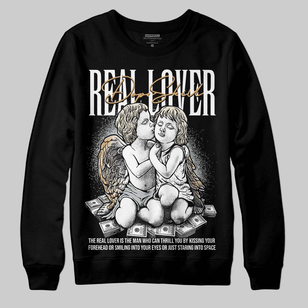 Reverse Metallic 5s superstreetwear Sweatshirt Real Lover Graphic