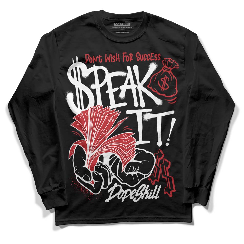 Red Taxi 12s superstreetwear Long Sleeve T-Shirt Speak It Graphic