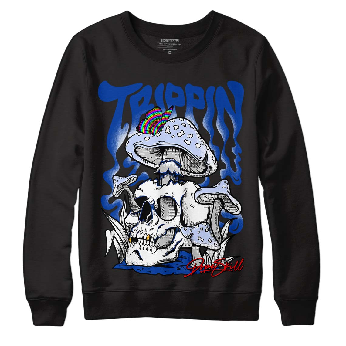 Racer Blue 5s superstreetwear Sweatshirt Trippin Graphic