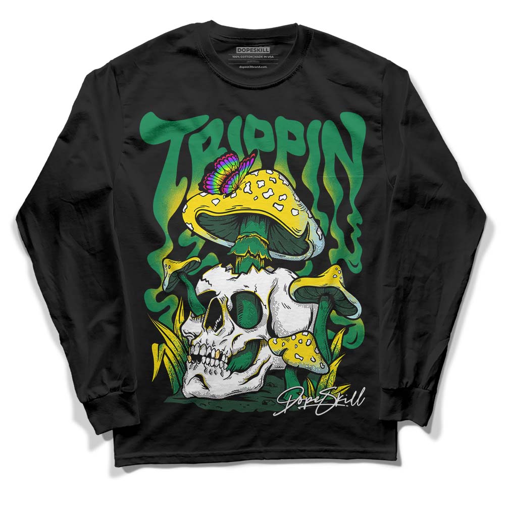 Lucky Green 5s superstreetwear Long Sleeve T-Shirt Trippin Graphic