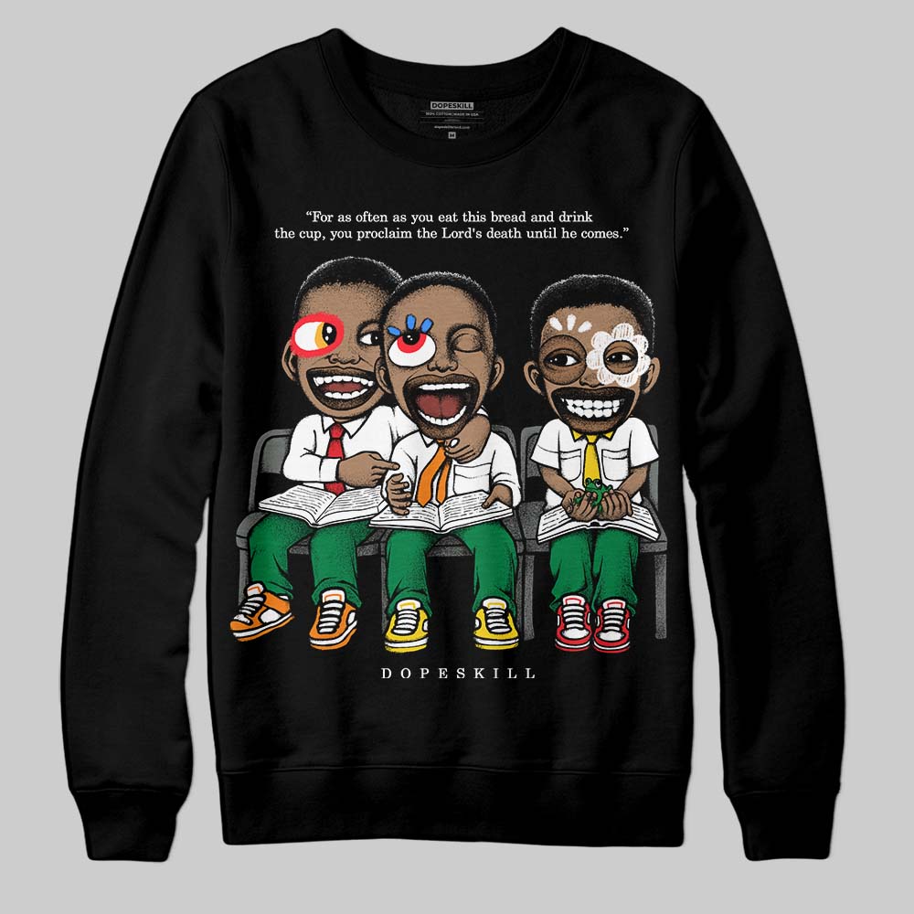 Lucky Green 5s superstreetwear Sweatshirt First Sunday Graphic