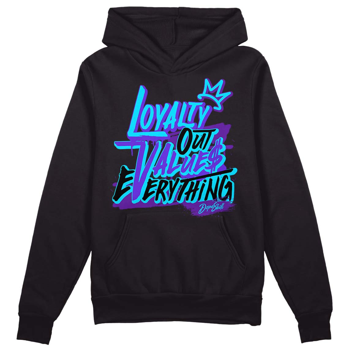 Aqua 6s superstreetwear Hoodie Sweatshirt LOVE Graphic