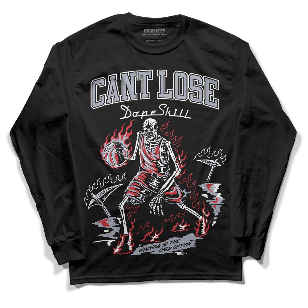 Bred Reimagined 4s superstreetwear Long Sleeve T-Shirt Cant Lose Graphic
