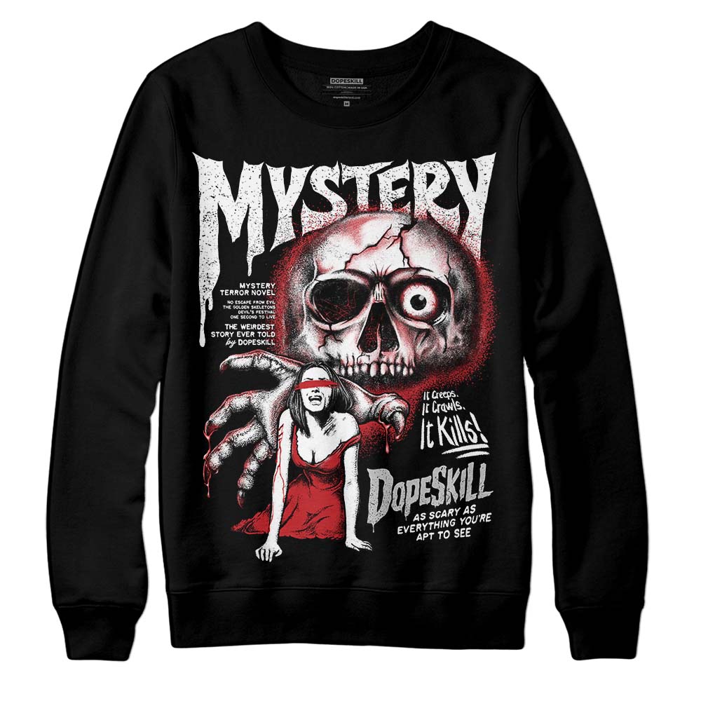 Red Taxi 12s superstreetwear Sweatshirt Mystery Ghostly Grasp Graphic