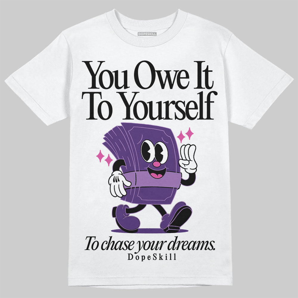 PURPLE Collection superstreetwear T-Shirt Owe It To Yourself Graphic