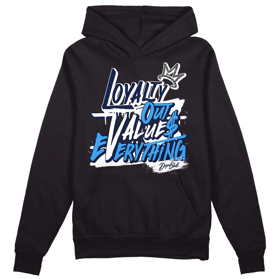Midnight Navy 3s superstreetwear Hoodie Sweatshirt LOVE Graphic