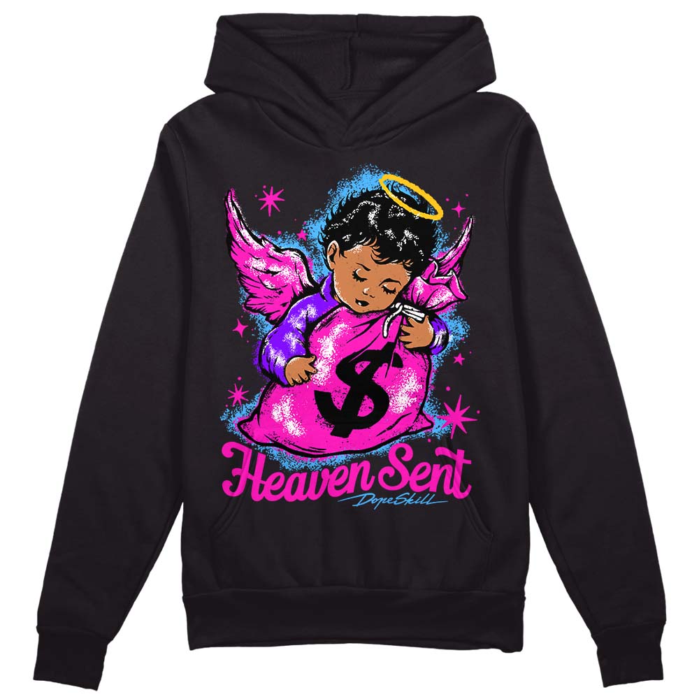 Dunk Active Fuchsia superstreetwear Hoodie Sweatshirt Heaven Sent Graphic