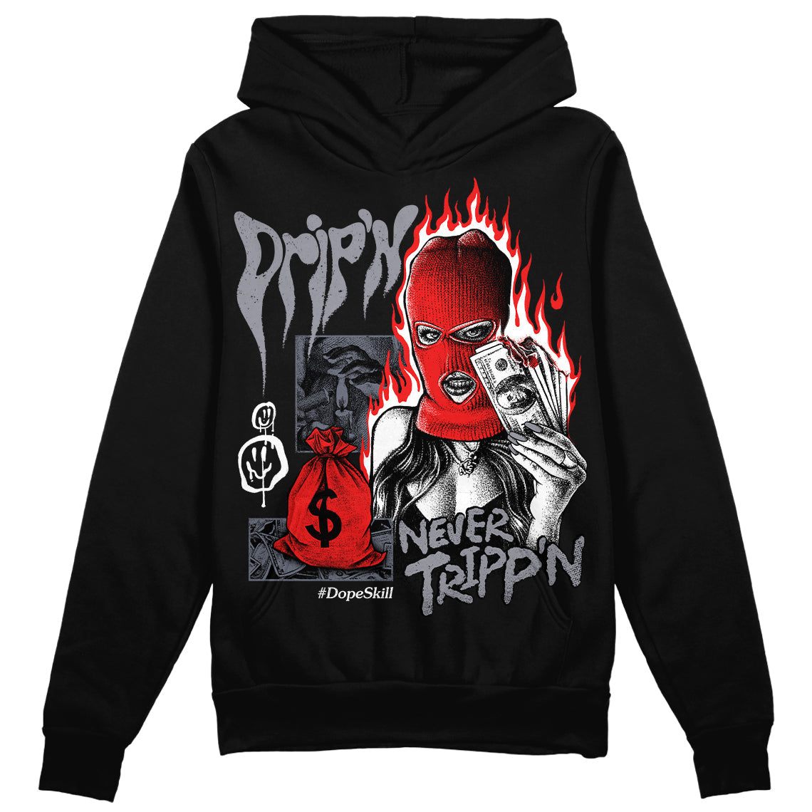 Stealth 14s superstreetwear Hoodie Sweatshirt Drip'n Never Tripp'n Graphic