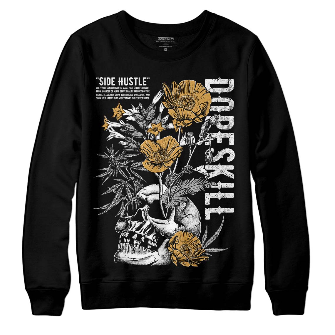Gratitude 11s DopeSkill Sweatshirt Side Hustle Graphic