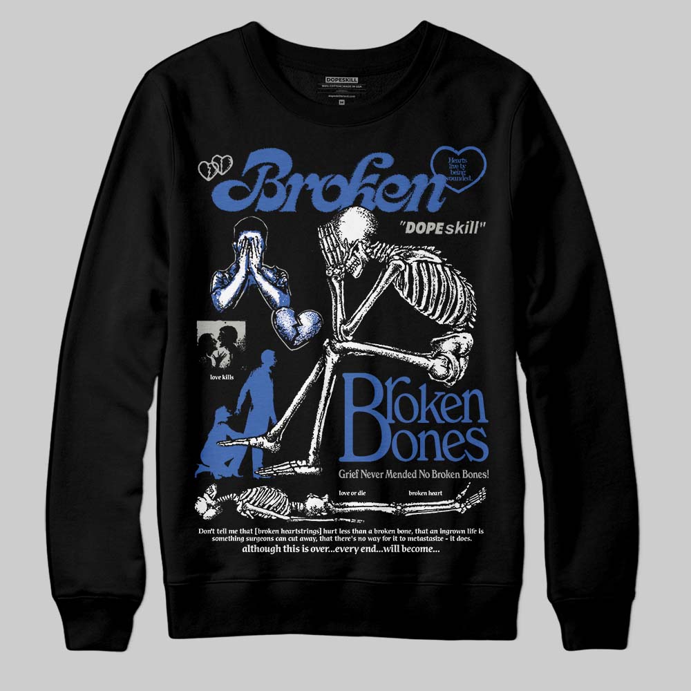 Lucky Shorts 3s superstreetwear Sweatshirt Broken Bones Graphic