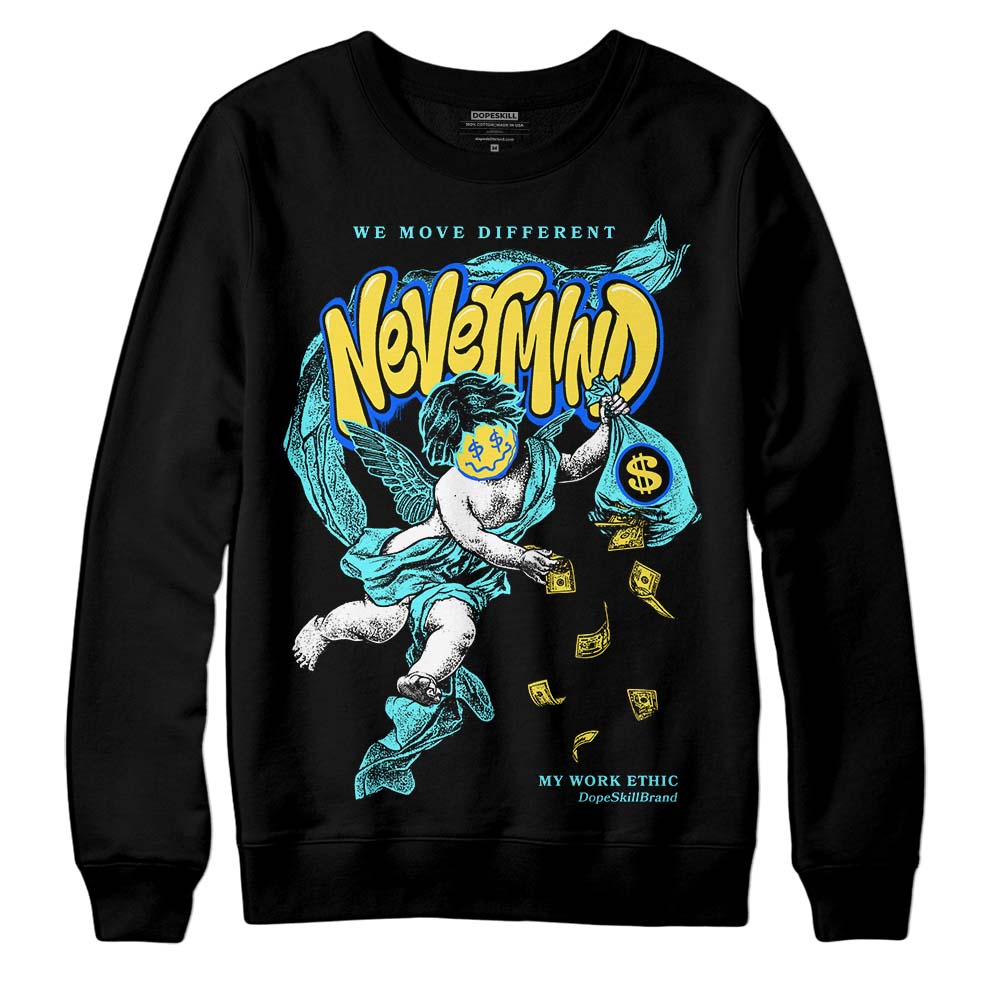 Aqua 5s superstreetwear Sweatshirt Nevermind Graphic