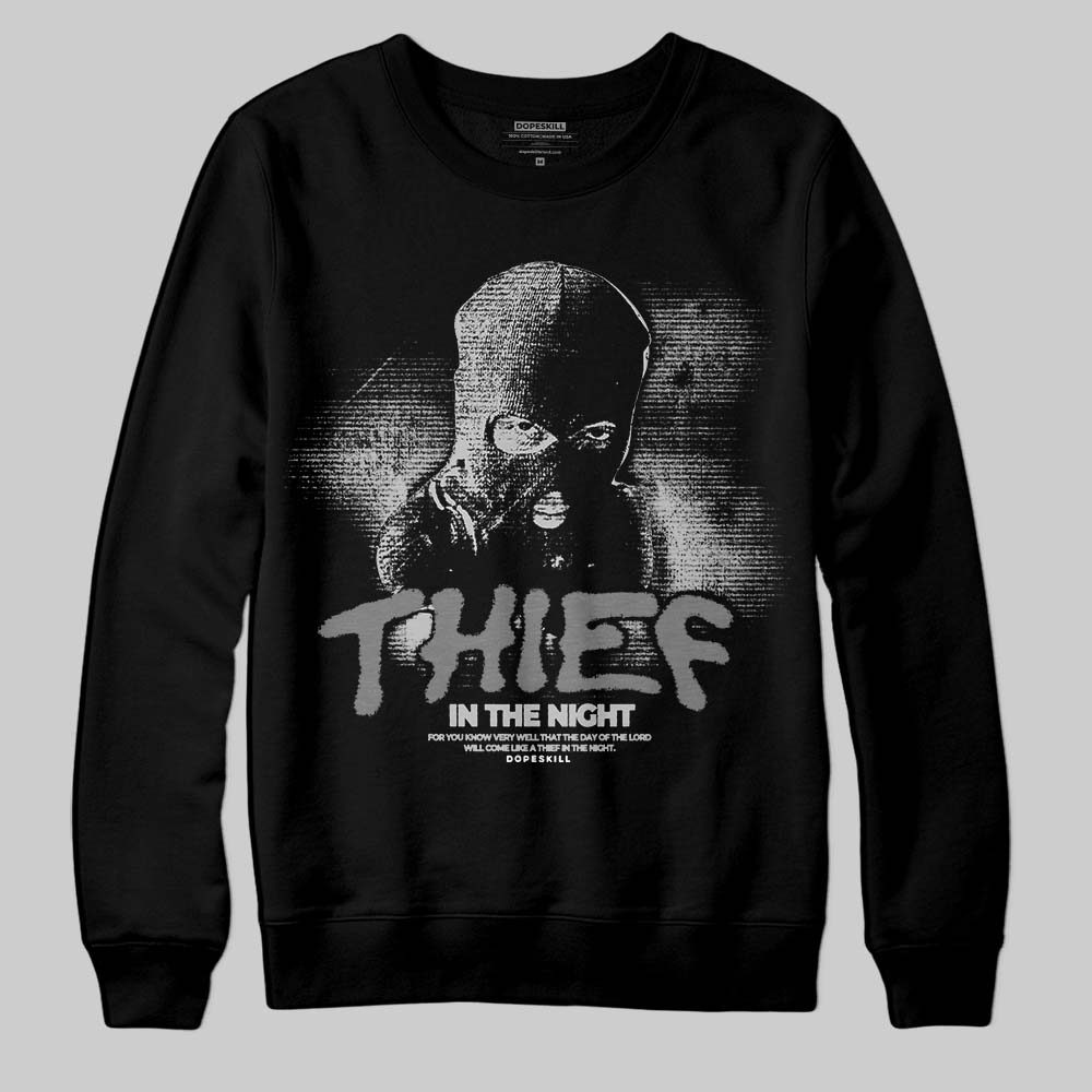 Grey Collection superstreetwear Sweatshirt Thief In The Night Graphic