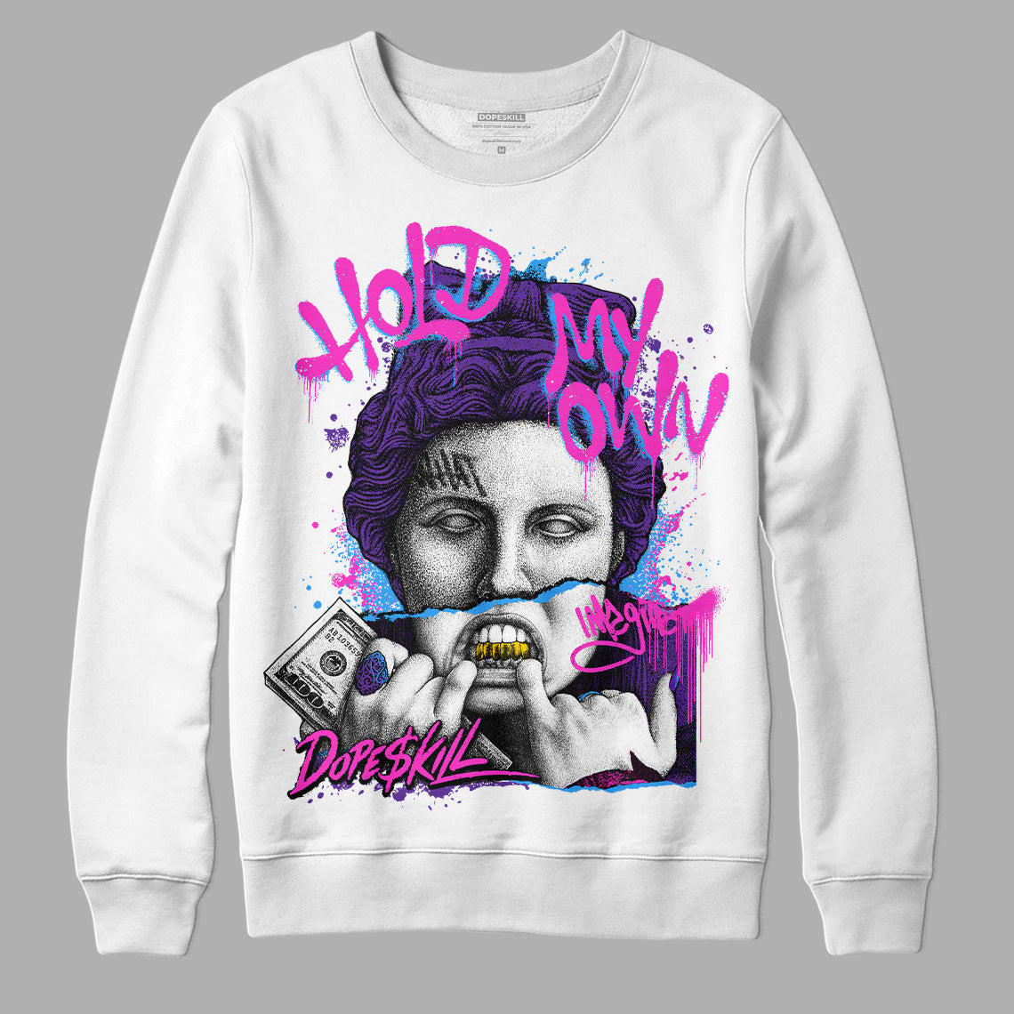 PURPLE Collection superstreetwear Sweatshirt Hold My Own Graphic
