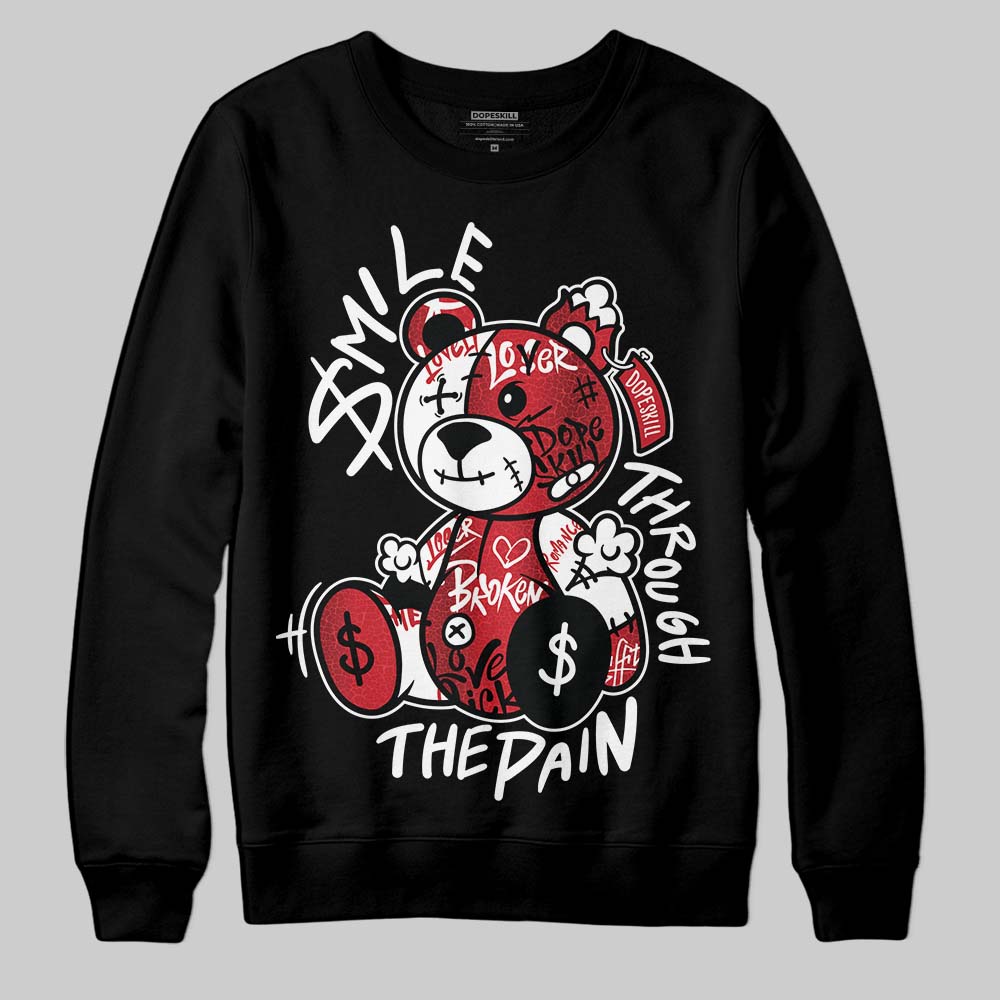 Ruby 1s superstreetwear Sweatshirt Smile Through The Pain Graphic