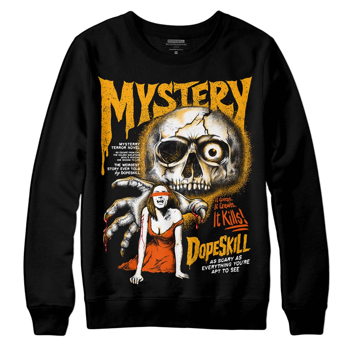 Black Taxi 12s superstreetwear Sweatshirt Mystery Ghostly Grasp Graphic