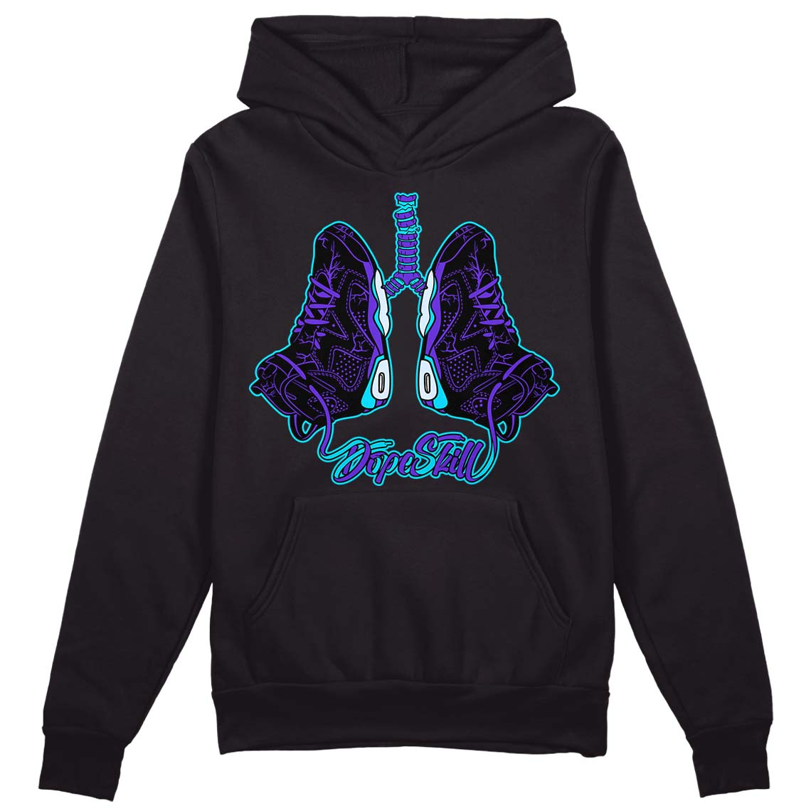 Aqua 6s superstreetwear Hoodie Sweatshirt Breathe Graphic