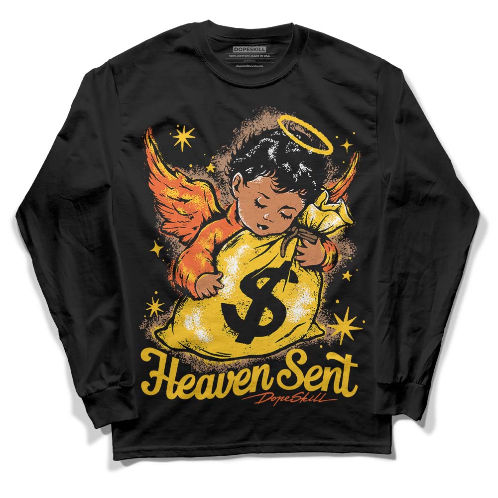 Yellow Collection superstreetwear Long Sleeve T-Shirt Heaven Sent Graphic