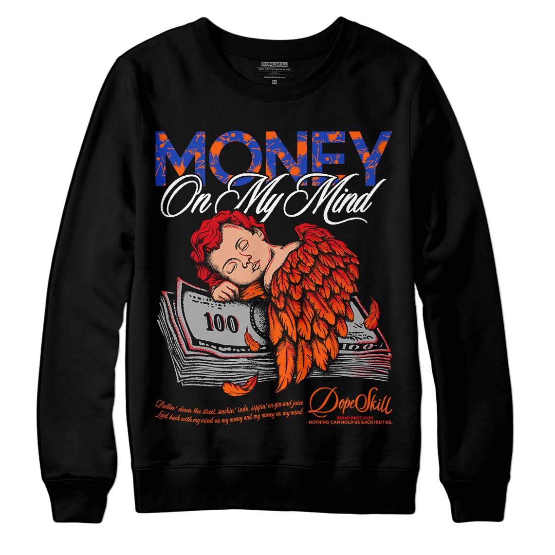 Dunk Low Futura Orange Blaze superstreetwear Sweatshirt MOMM Graphic