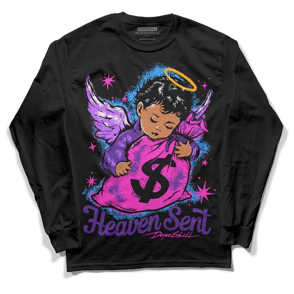 PURPLE Collection superstreetwear Long Sleeve T-Shirt Heaven Sent Graphic