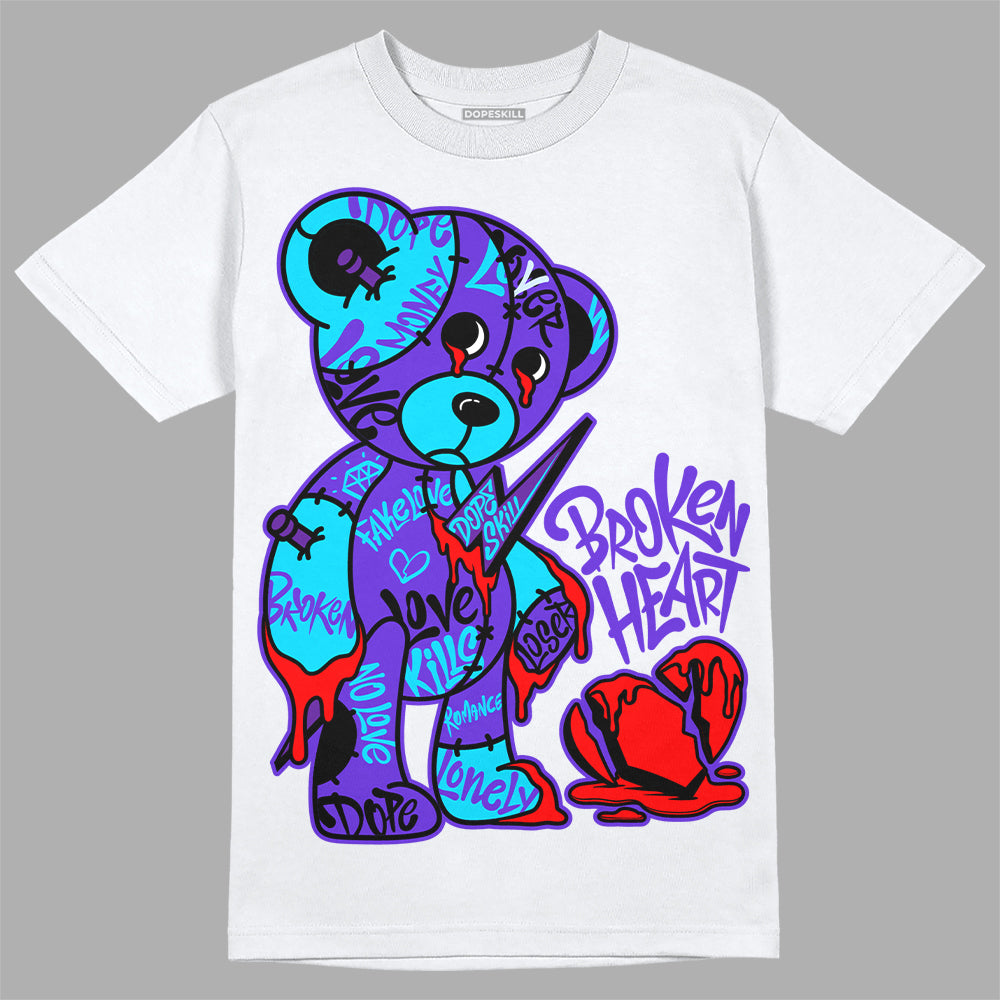 Aqua 6s superstreetwear T-Shirt Broken Heart Graphic