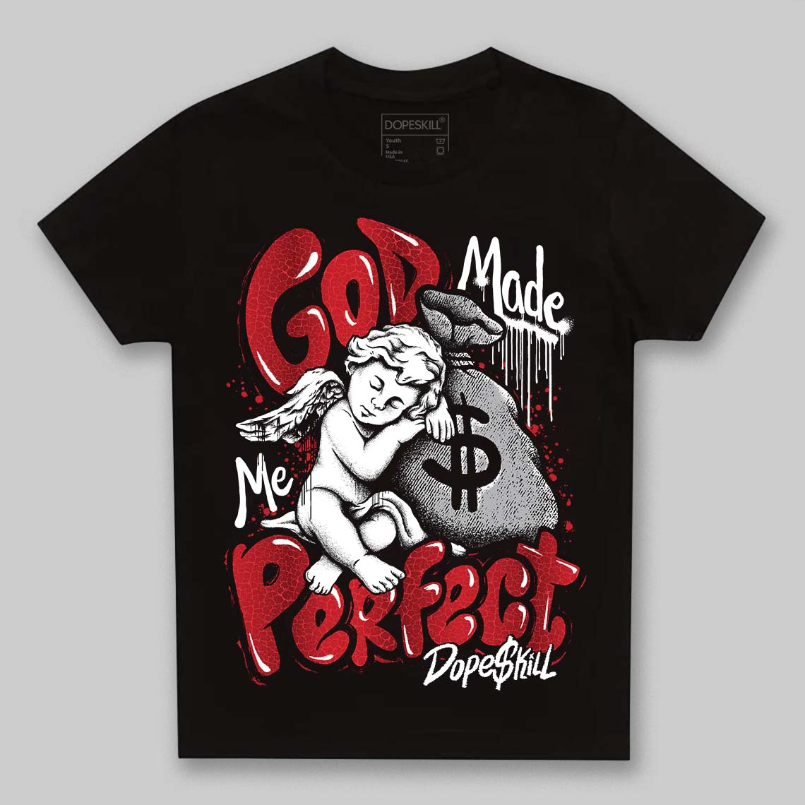 Ruby 1s superstreetwear Toddler Kids T-shirt God Made Me Perfect Graphic