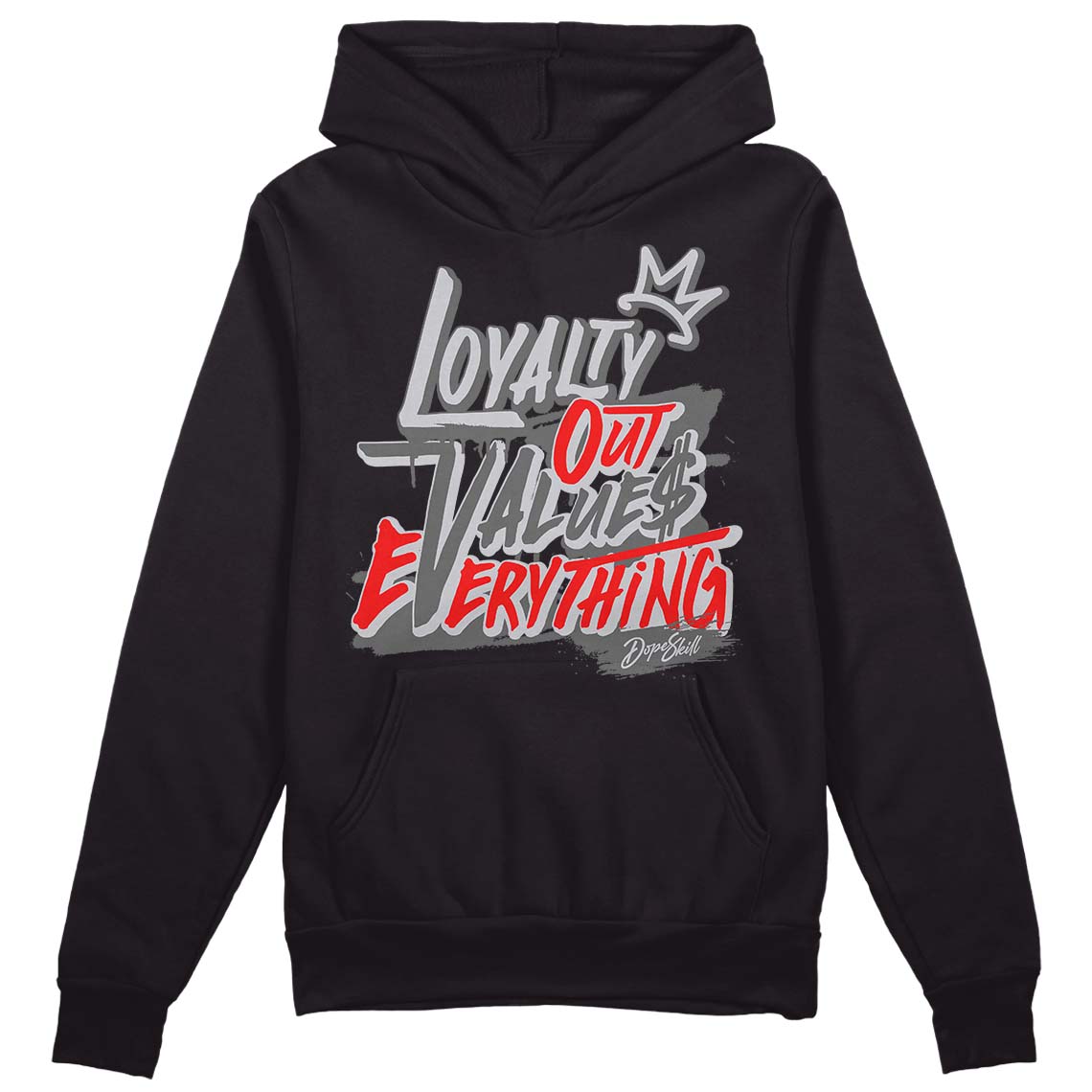 Grey Collection superstreetwear Hoodie Sweatshirt LOVE Graphic